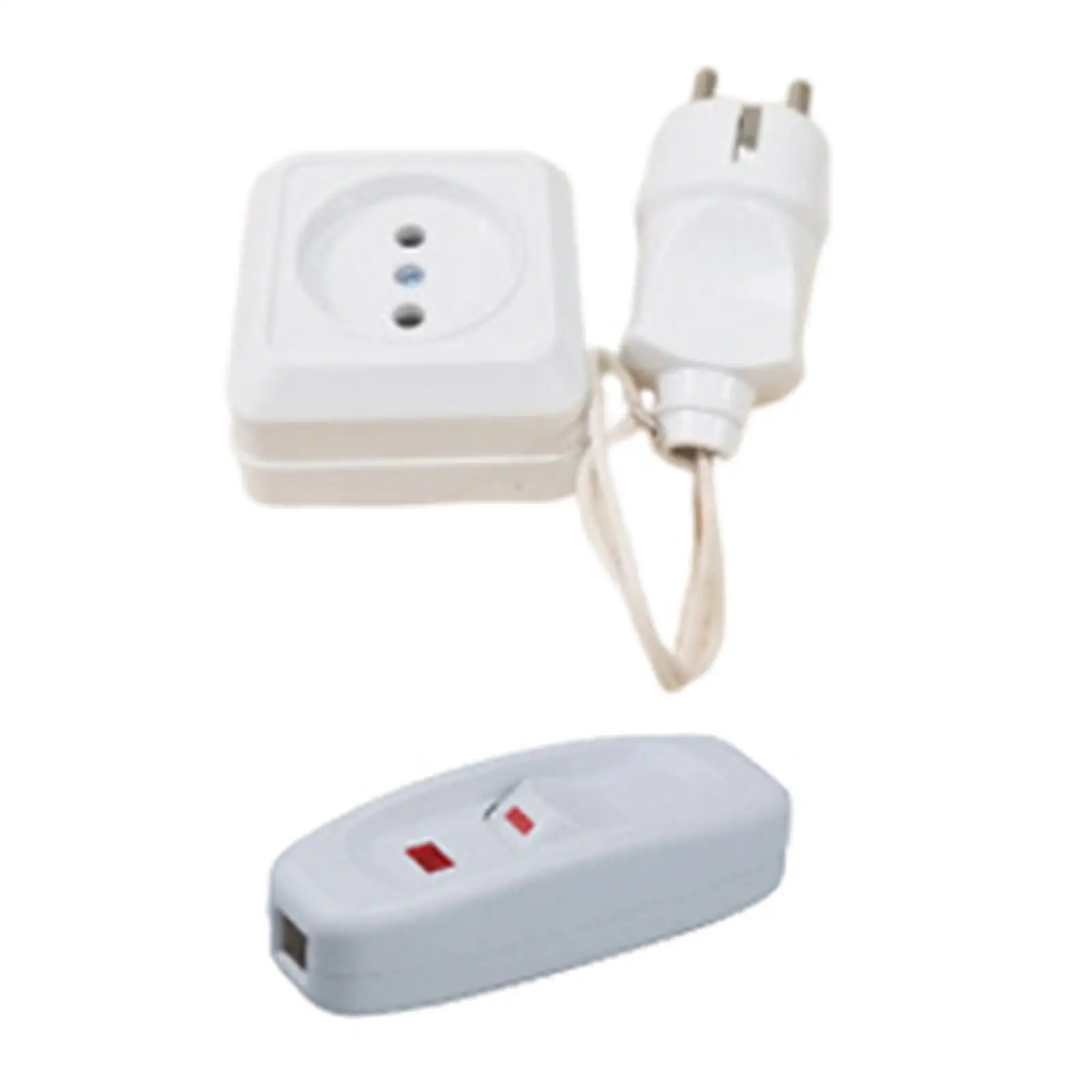 Sensory Board DIY Accessories Craft Board Socket and Plug Switch for Busy Board Toddlers Travel Toy Educational Parts Learn