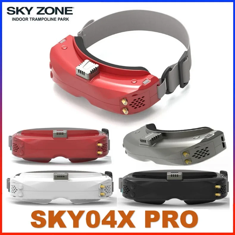 AvaCoreSKYZONE 04X PRO FPV Goggles With 1920x1080 OLED Display DVR Upgrade For Drone Racing And HD Video Recording
