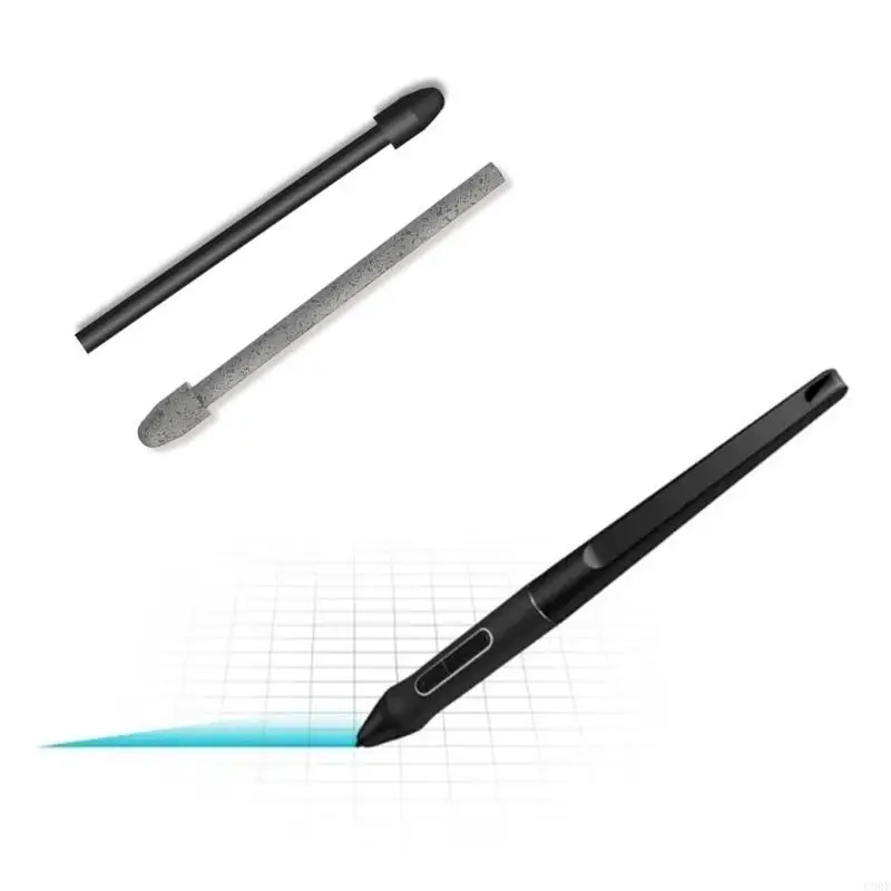 C90F 10pcs -Stiftnibs einfach zu installieren für Kamvas12/13/16 Digitales Skizzieren