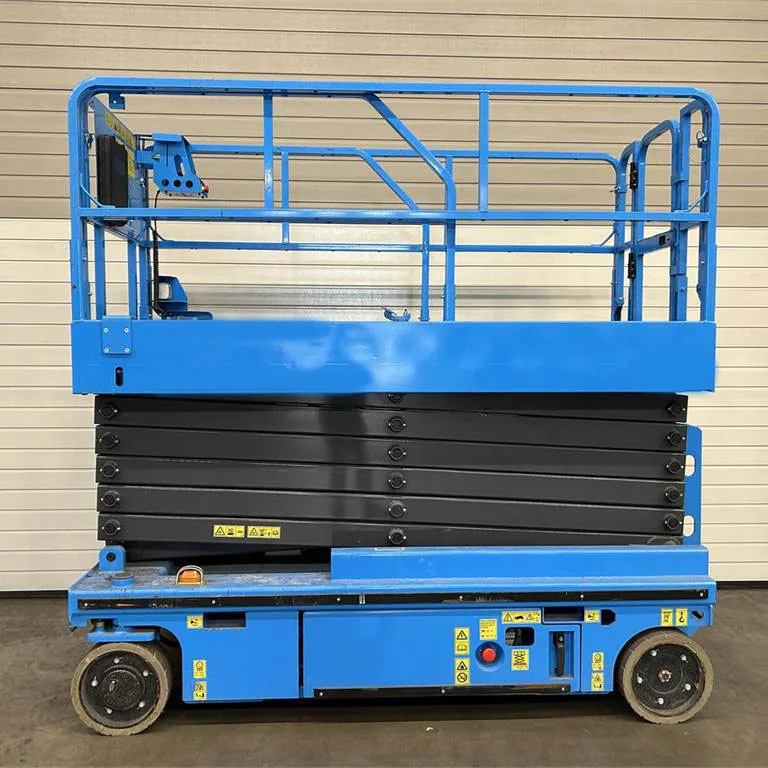 Working Platform 240V Mobile Electric Crawler Car Scissor Lift Hydraulic Underground Indoor Scissor Lift