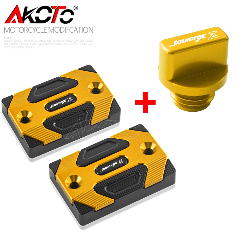 

2025+ NEW For SYM JOYMAX Z 125 250 300 Z300 Z250 Z125 Motorcycle CNC Parts Front Brake Fluid Reservoir Cover Oil Filler Cap