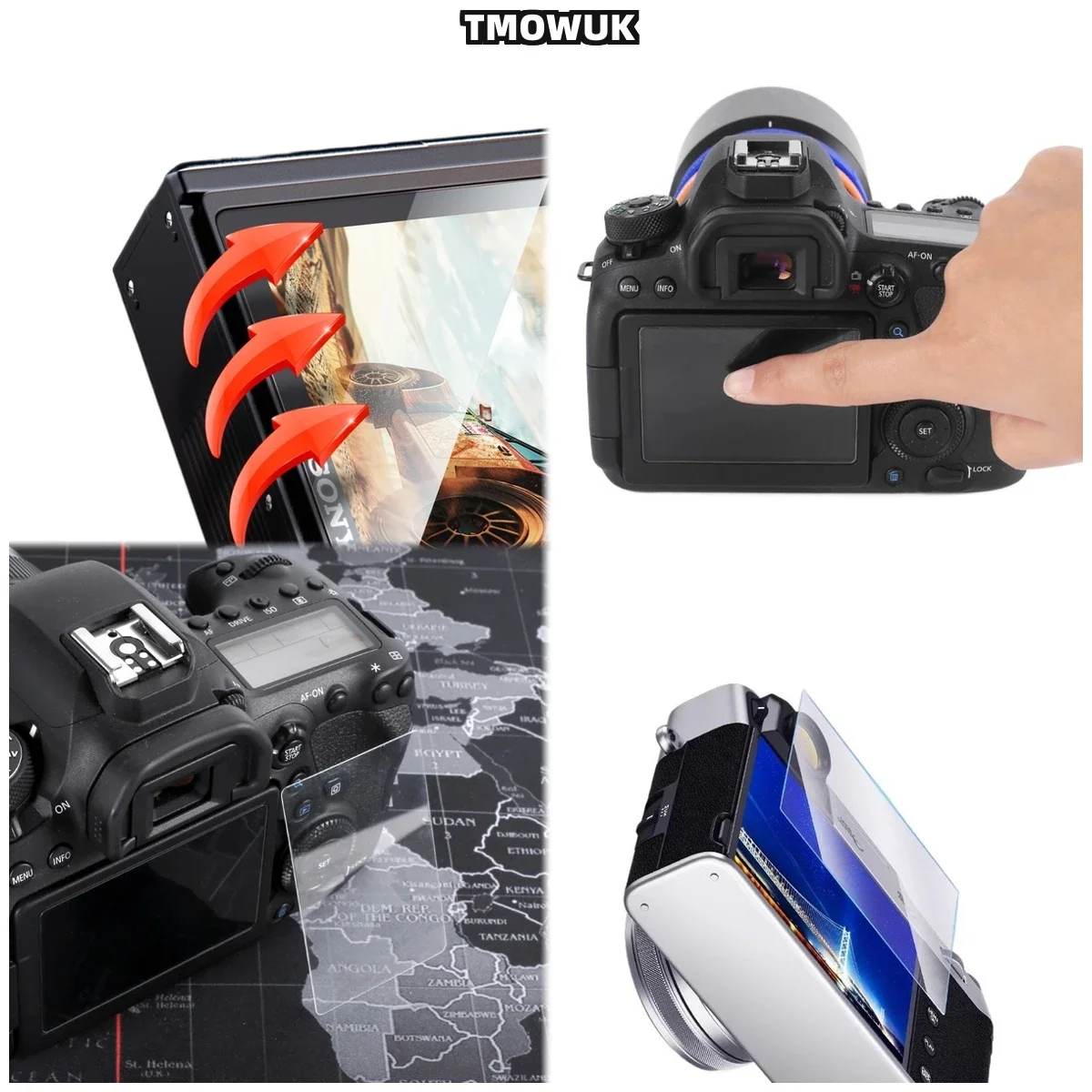 For Fujifilm X70 XT-3 Tempered Glass Screen Protector HD Clear 9H Hardness Anti-Scratch Camera LCD Film