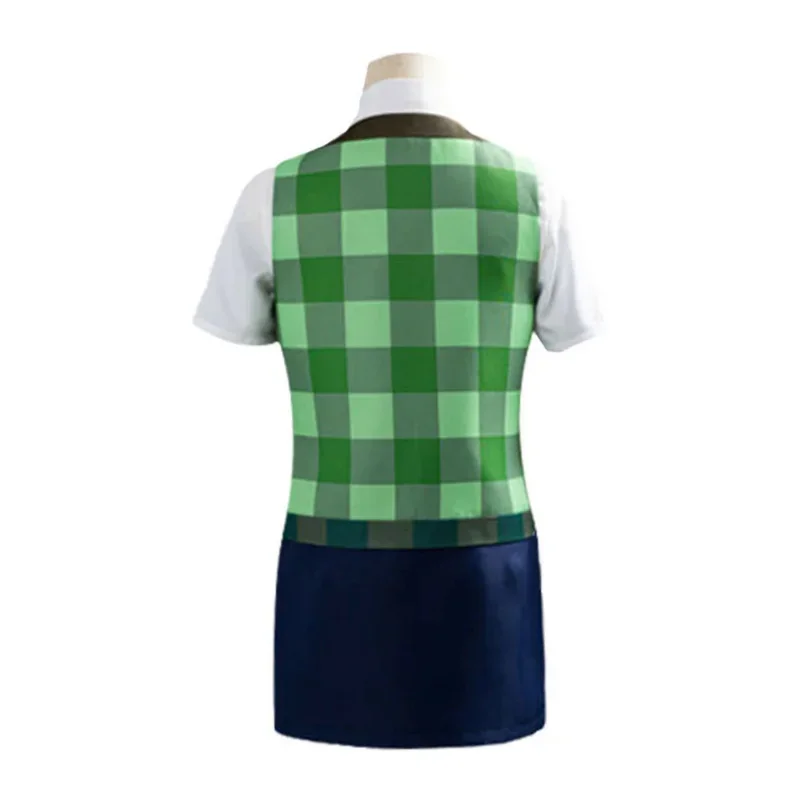 Cosjie Animal Crossing Isabelle Cosplay Costume Game Animal Crossing New Horizons Costume Women Uniform Outfit Tail Headwear