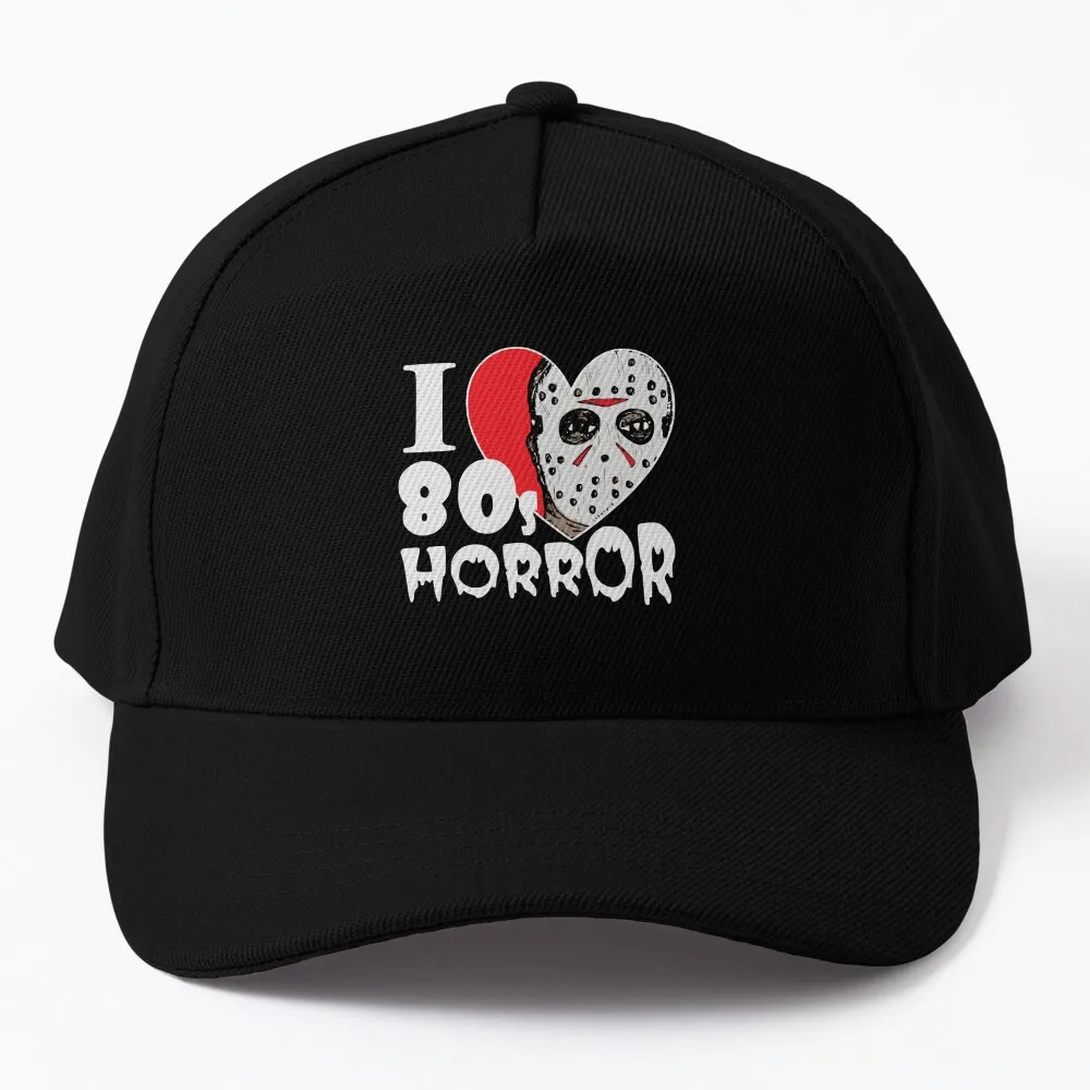 

I Love 80's Horror Baseball Cap Caps Hats Baseball Cap Hats Mens Caps Women'S