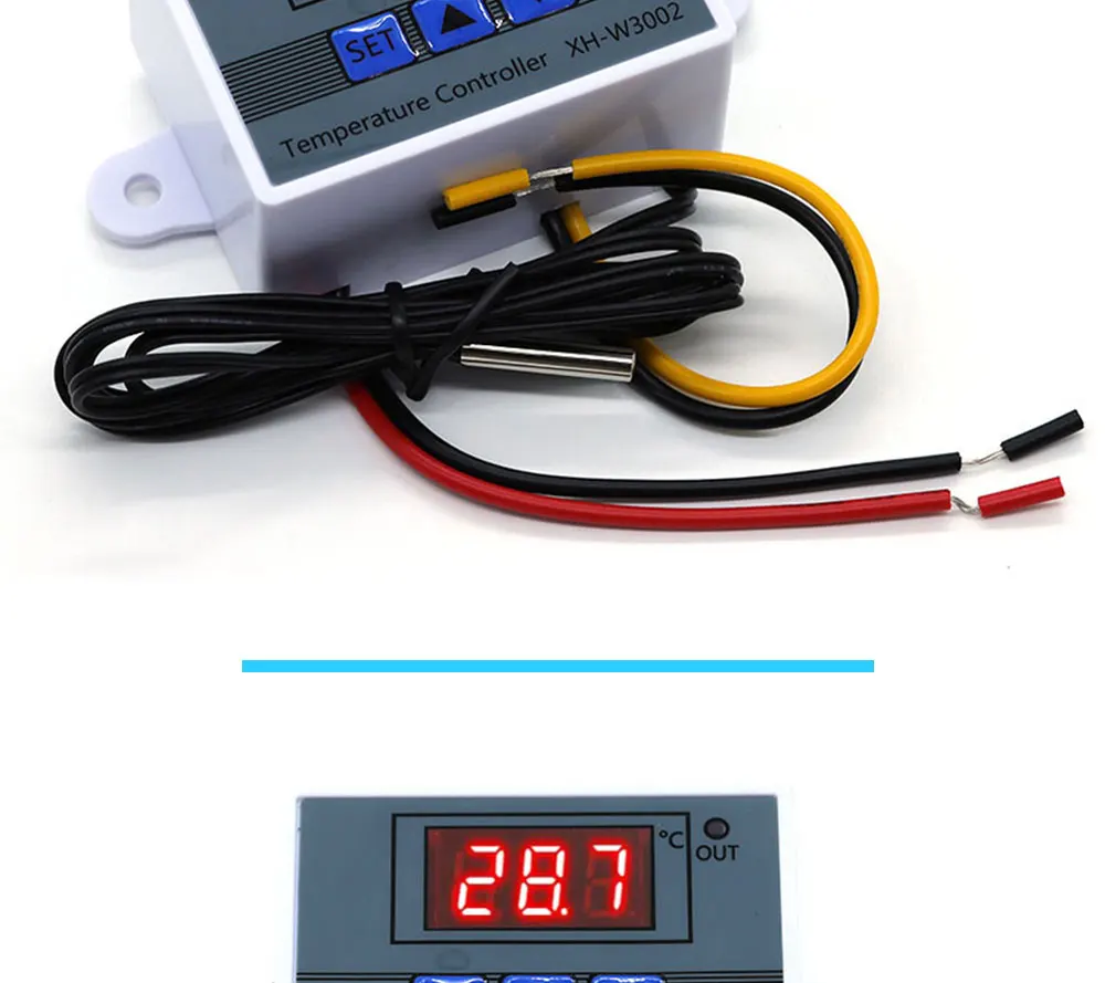 HondoKet W3002 Digitaler LED-Temperaturregler 12V 10A – Präzise & Vielseitig