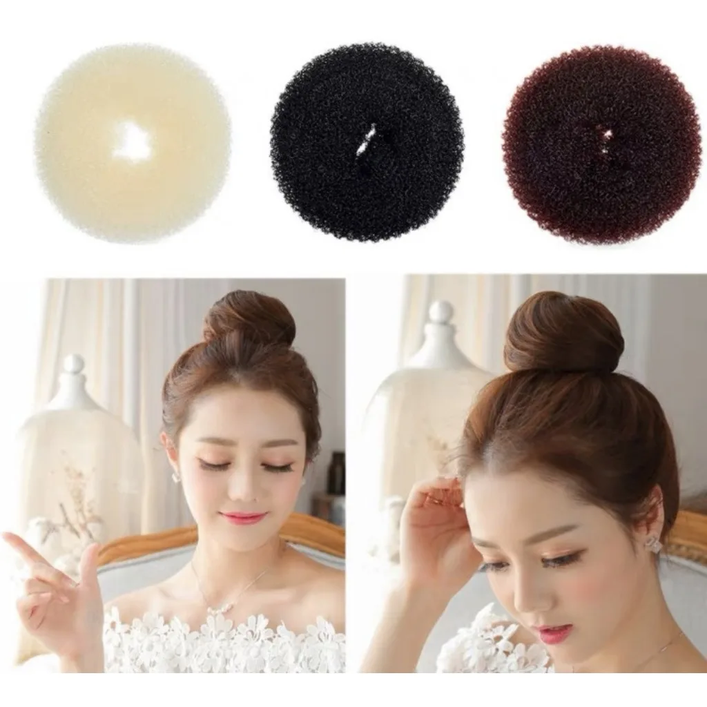 3 Kleuren Magic Roll Foam Spons Vrouwen Haarknot Maker Donut Hair Styling Tools Kapsel Haaraccessoires Voor Meisjes