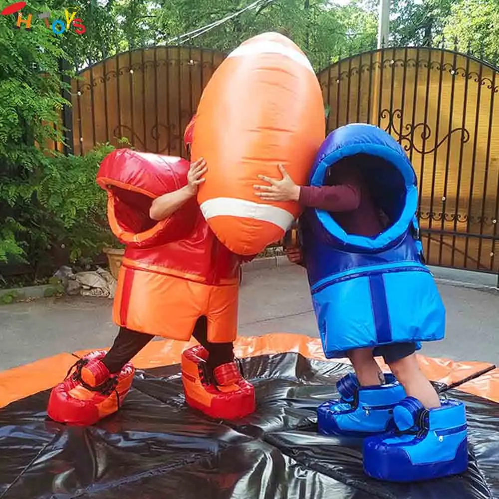 Fast SEA Shipping Rugby Football Sport Inflatable Sumo Game Human Wresting Carnival Games