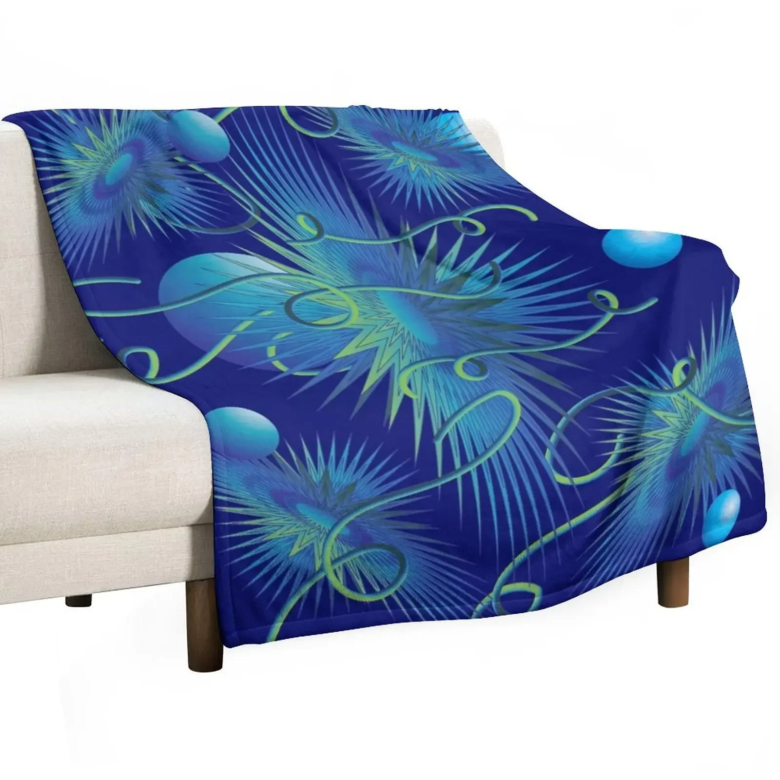 Burst in Space Throw Blanket for winter Bed Blankets