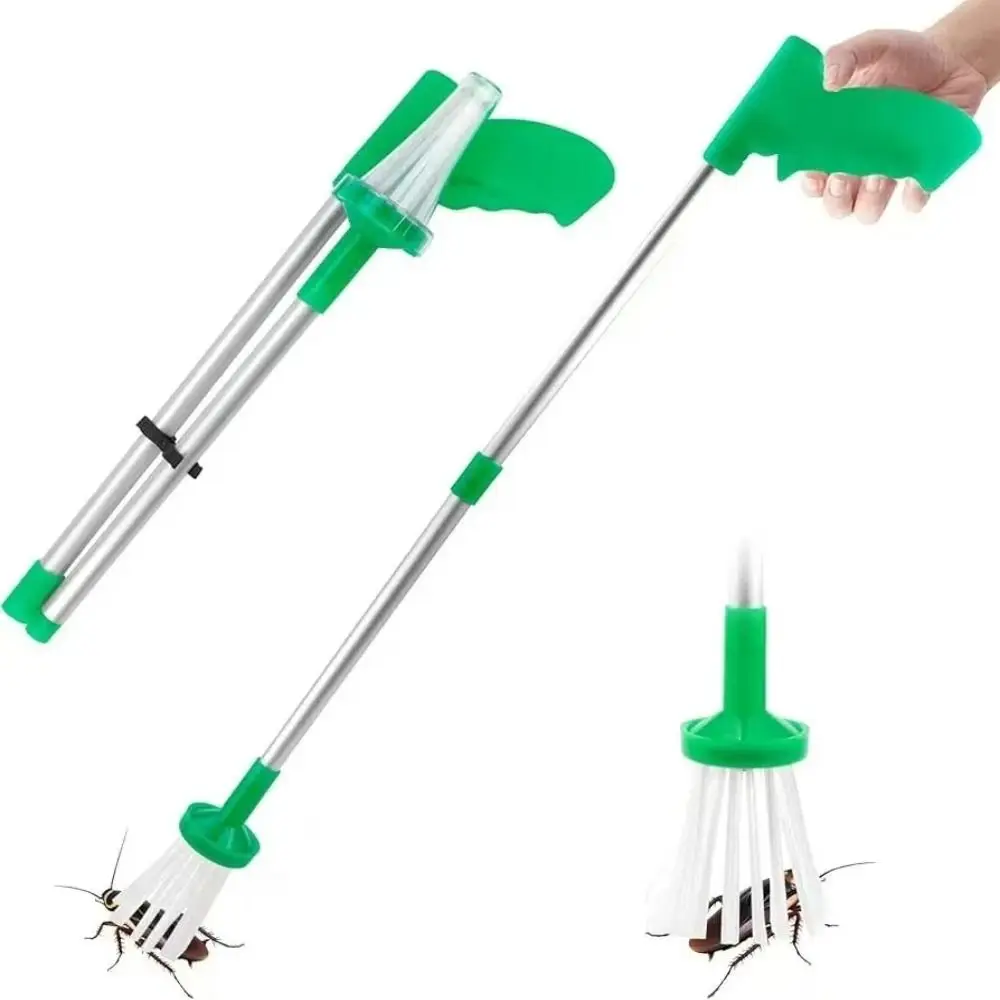Foldable Catcher Clip Comfortable Grip Attractive Appearance Insect Catcher Contactless Easy to Clean Outdoor Bees Catching Tool