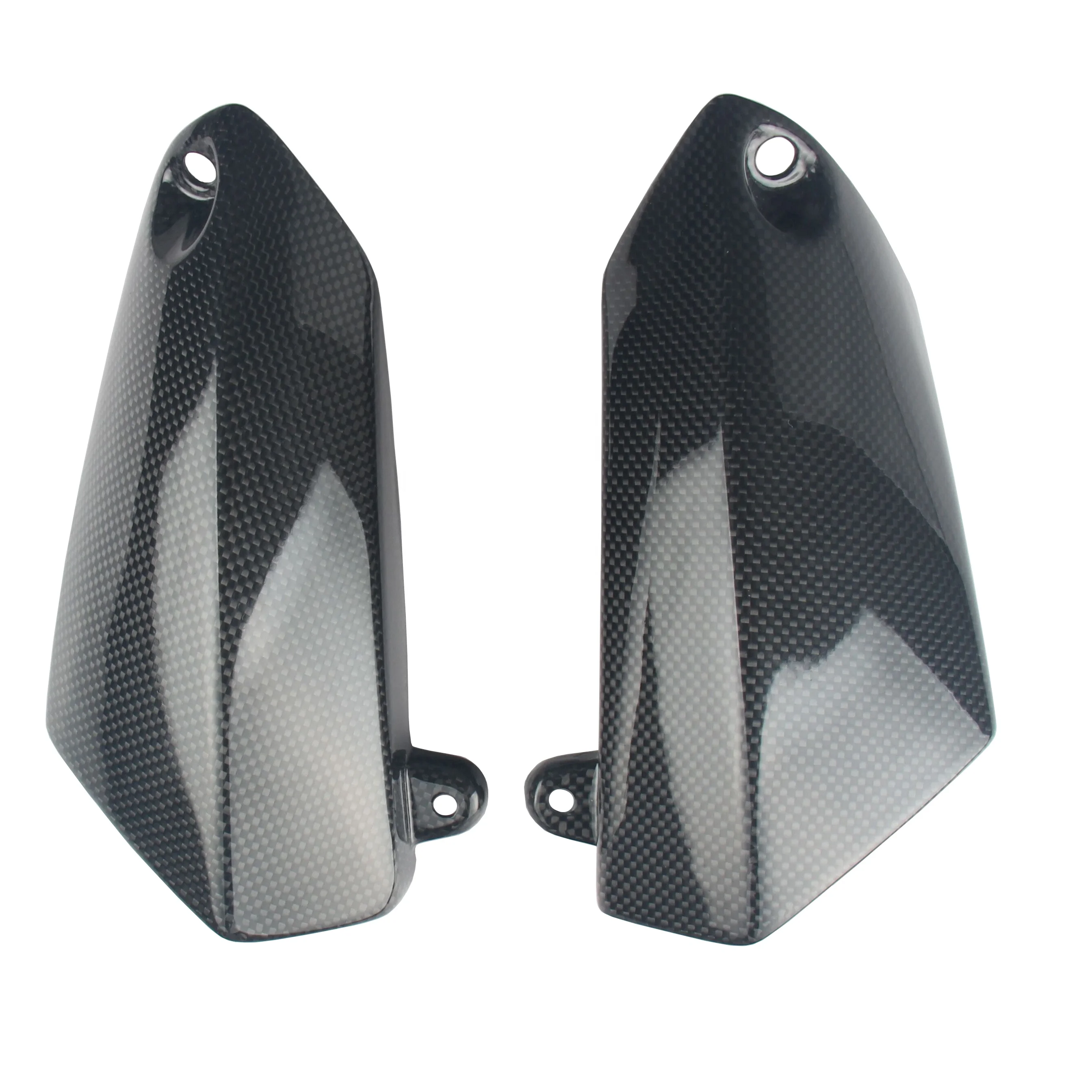Carbon Fiber Motorcycle Part External Air Duct Covers For Aprilia RSV Tuono 2002 2003 2004 2005