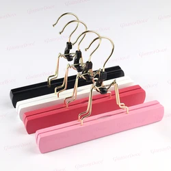 Wooden Hair Extension Clip Hanger Rack Organizer Cloths Wig and Hair Weft Extension Display Hanger Holder Hairpiece Storage Rack