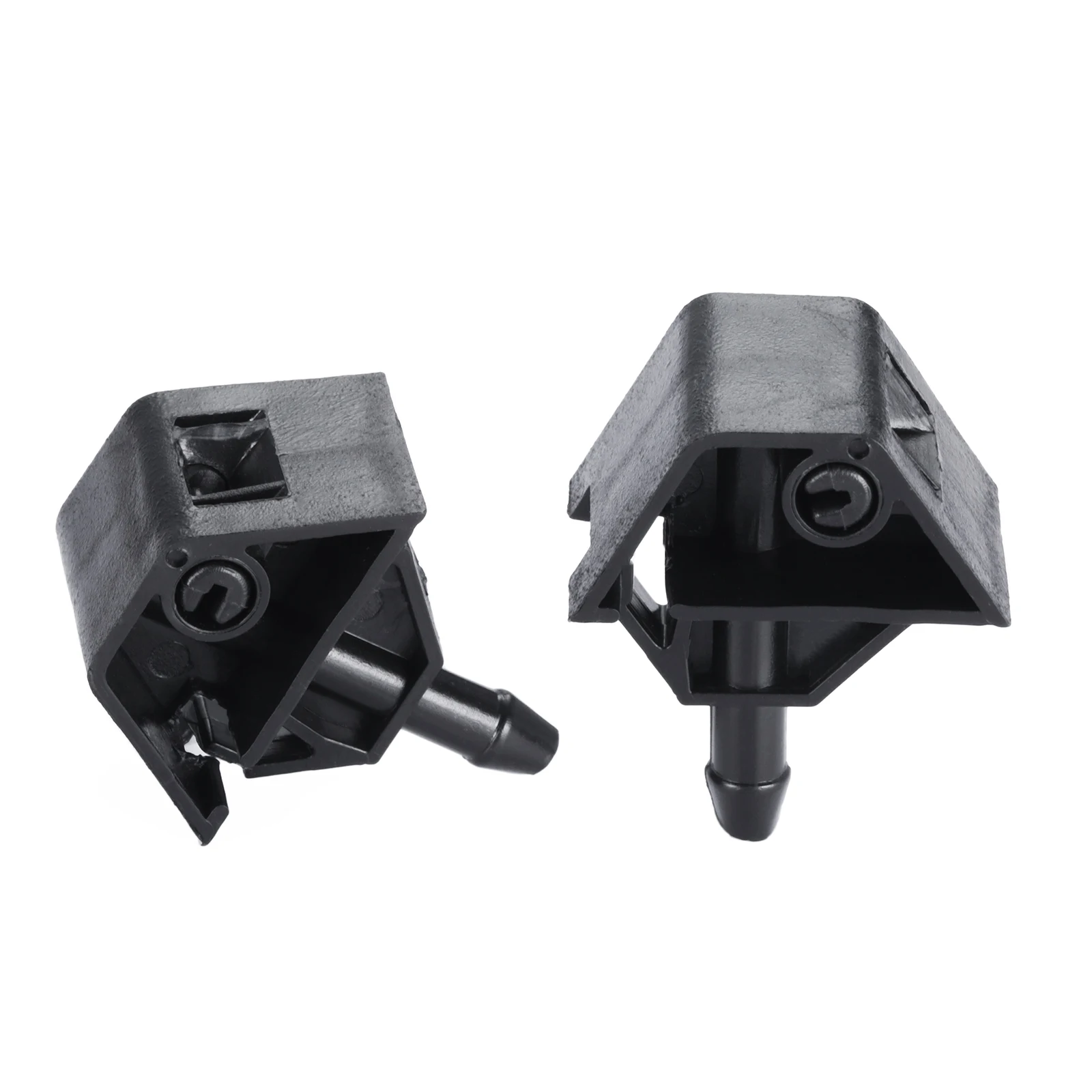 thumbnail image 2 of Windshield Washer Nozzle For Nissan - Front Windshield Spray Jet, Black 2 of 14