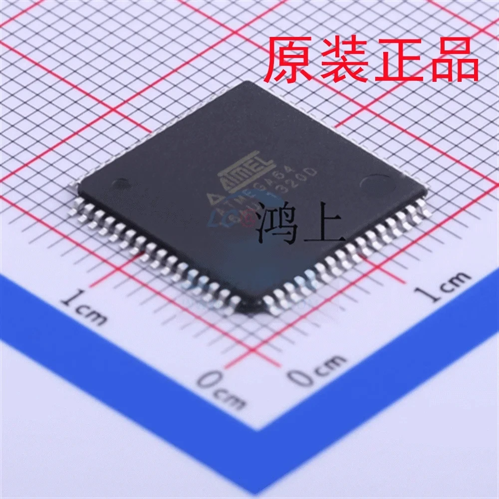 

5PCS/Lot ATMEGA64-16AU Microcontroller Chip Brand New And Original QFP-64 Encapsulation