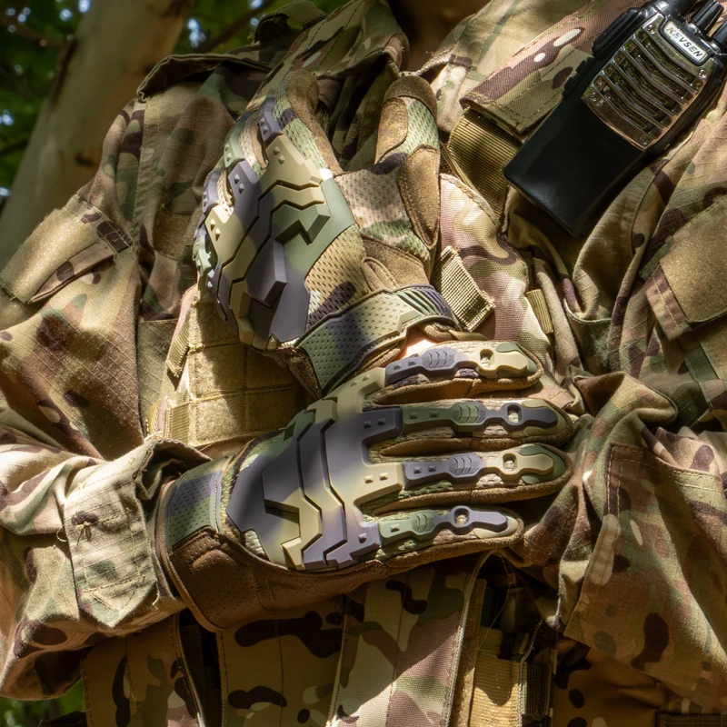 Outdoor Touch Screen Tactical Gloves Motorcycle Cycling Glove Sport Climbing Hunting Full Finger Gloves Mittens Men