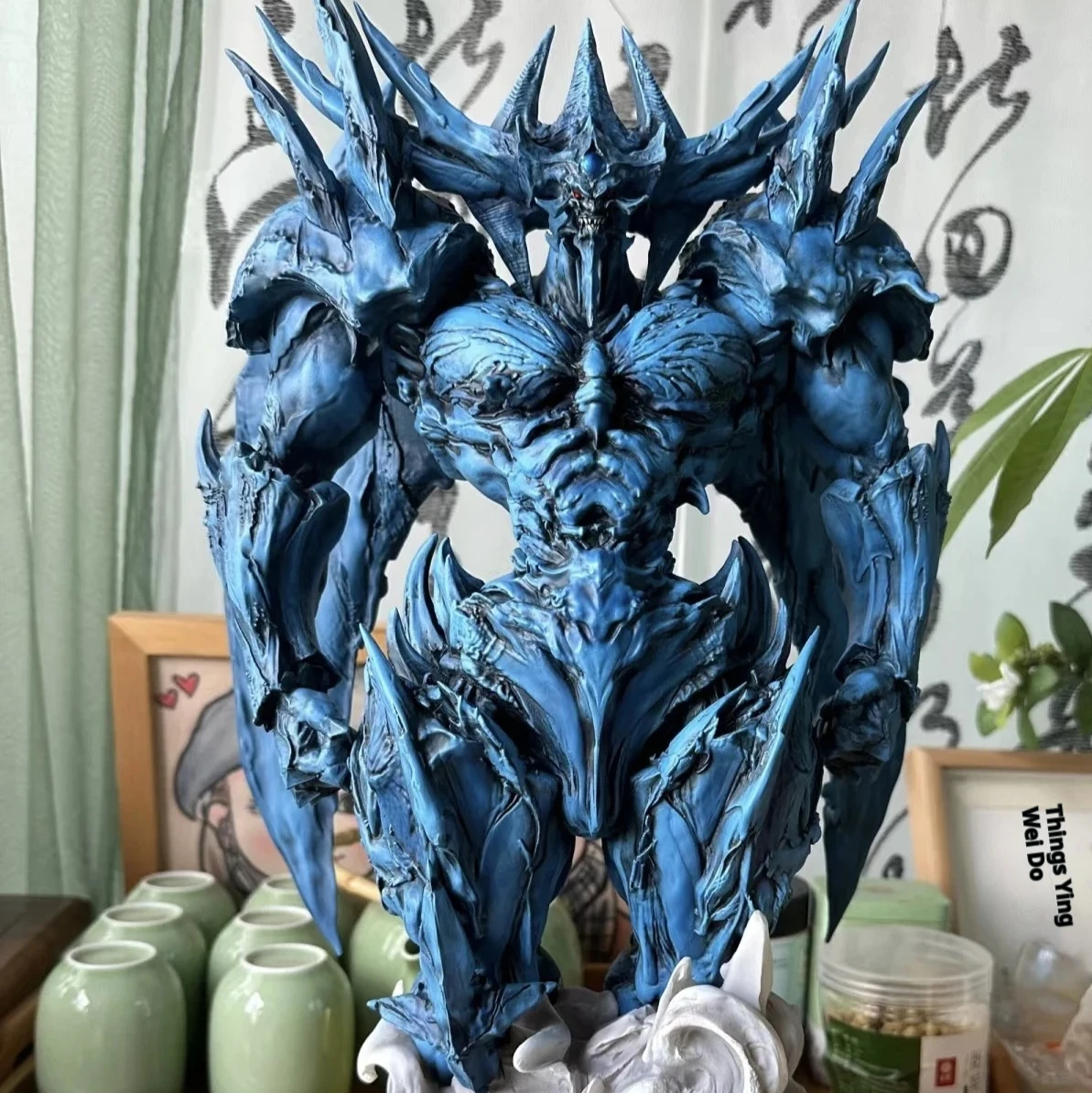 30CM Yu-Gi-Oh Anime Obelisk The Tormentor Action Figure Gk Decorations Collectible Model Toy Anime Peripheral  Decor Figurine