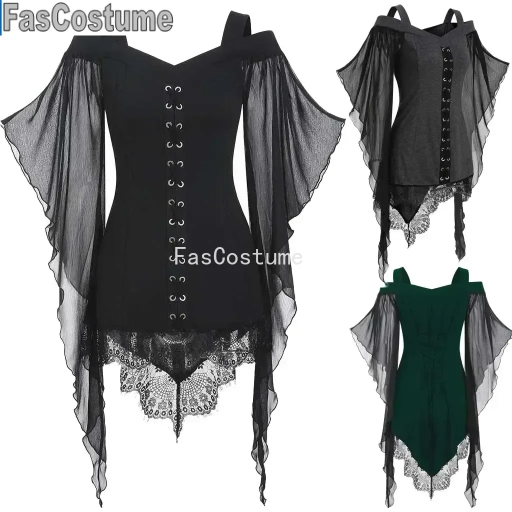 

Halloween Dress Cosplay Palace Victoria Medieval Costume Womens Adult Woman Women's Fantasy Stage Performance