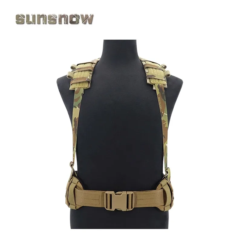 [Made by Sun Snow] AVS Padded Yoke CP tactical suspender triangle suspender with various girdle straps