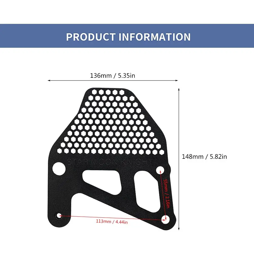 For Yamaha Tenere 700 Tenere700 XT700Z XTZ 700 T7 T700 2019-2020 Moto Throttle Mechanism Guard Protection Grill Protector Cover