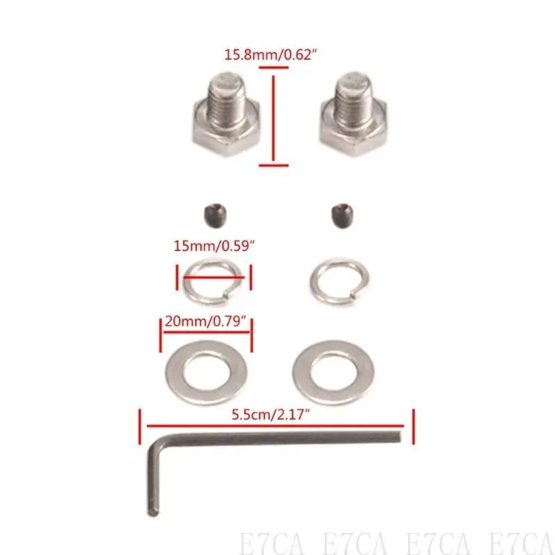

E7CA Алюминиевые мотоциклы 5,75 "световые кольца головки