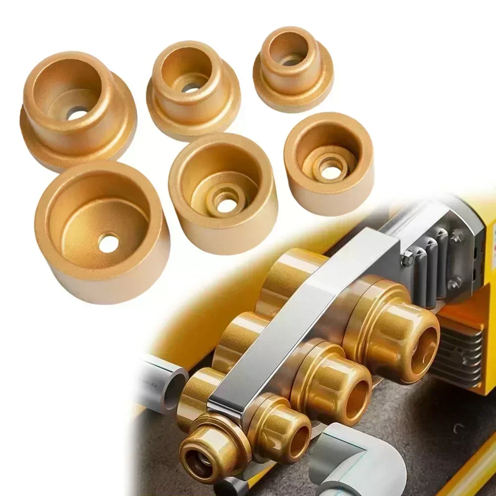 3PCS Hot Melt Welding Die Head Metal Tips Non-Stick For Pipe Sealing Plumbing For Power Tools Accessory