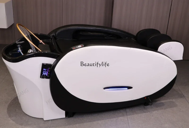 02Automatic Intelligent Electric Massage Shampoo Bed Hair Care Full Lying Thai Massage Bed