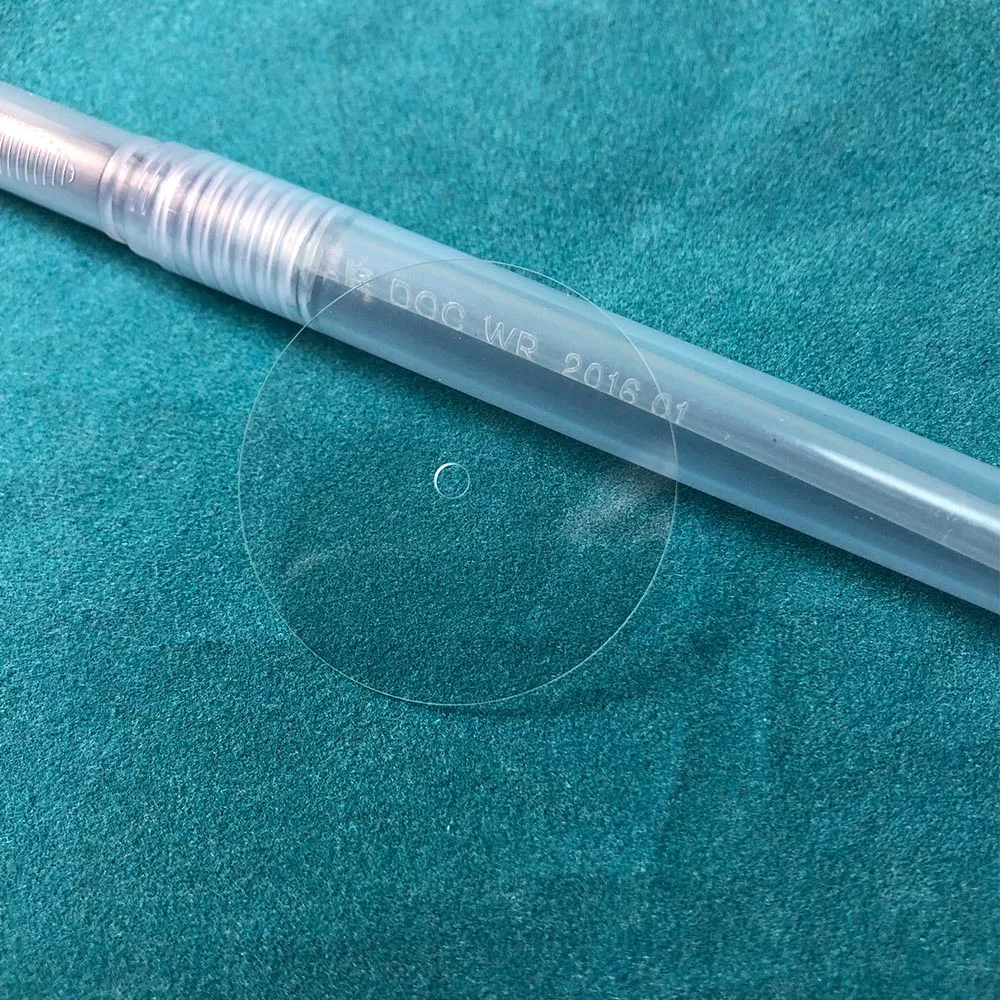 Hot Selling Fit NH35/36  28.5mm 0.4mm Thickness Mineral Glass Crystal Watch Dial For SKX007 Watch