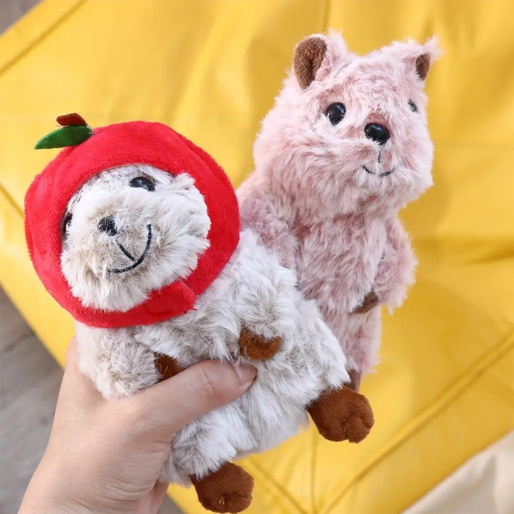 

Милая Плюшевая игрушка Quokka из хлопка PP, плюшевая игрушка Quokka, плюшевая кукла Quokka, забавная мягкая кукла Quokka, подарки на день рождения для друзей