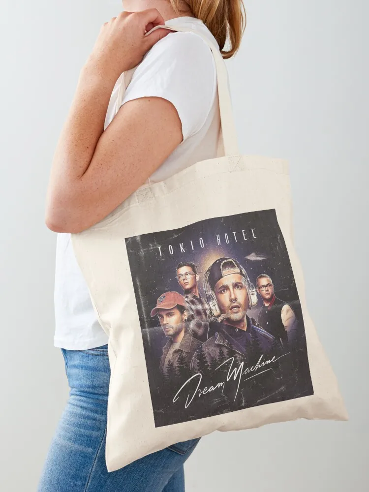 

TOKIO HOTEL DREAM MACHINE ALBUM Tote Bag Large bags for women Portable shopping bag bags for women