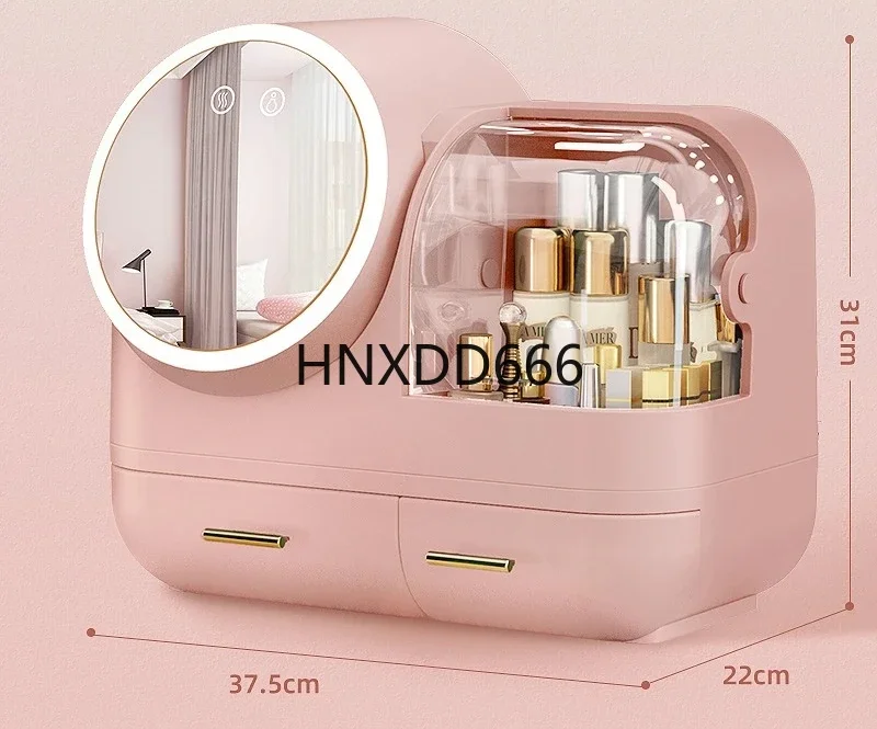 Refrigerator organizer box Secret lego storage and organization transparent plastic storage box bathroom  Modern makeup case