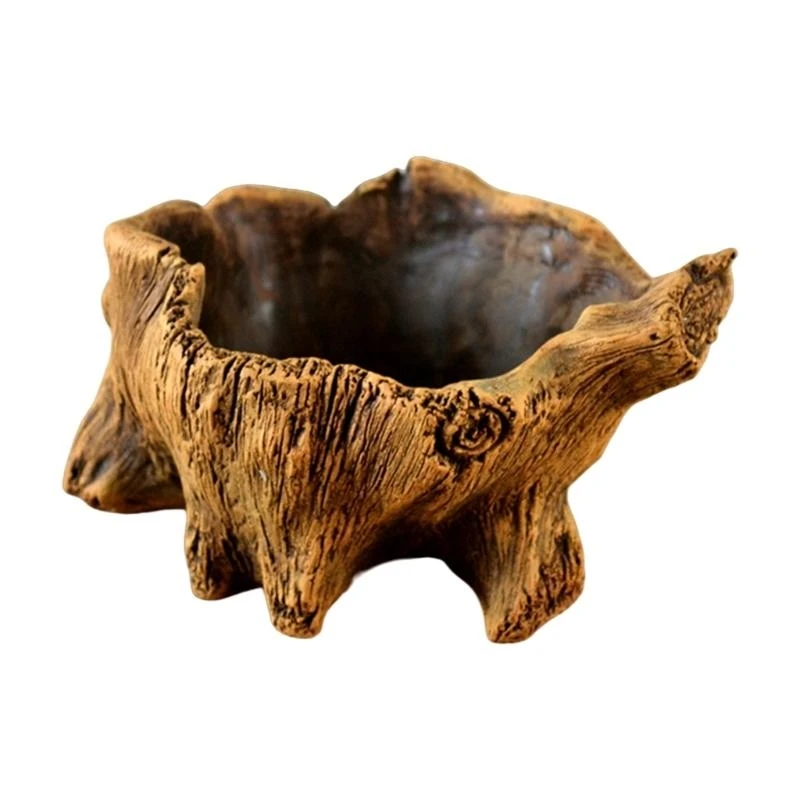 

Garden Vintage Look Flower Pots Imitation Planter Enhancing Plant Beauty for Succulents Enhancing Natural Aesthetic