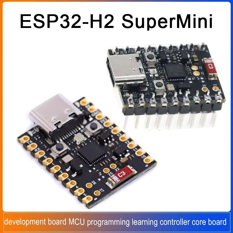 1/5/20PCS ESP32-H2 SuperMini Development Board 4MB Flash 32-bit RISC-V CPU Wifi BLE 5.0 ESP32 H2 Mini Module for Thread/Zigbee