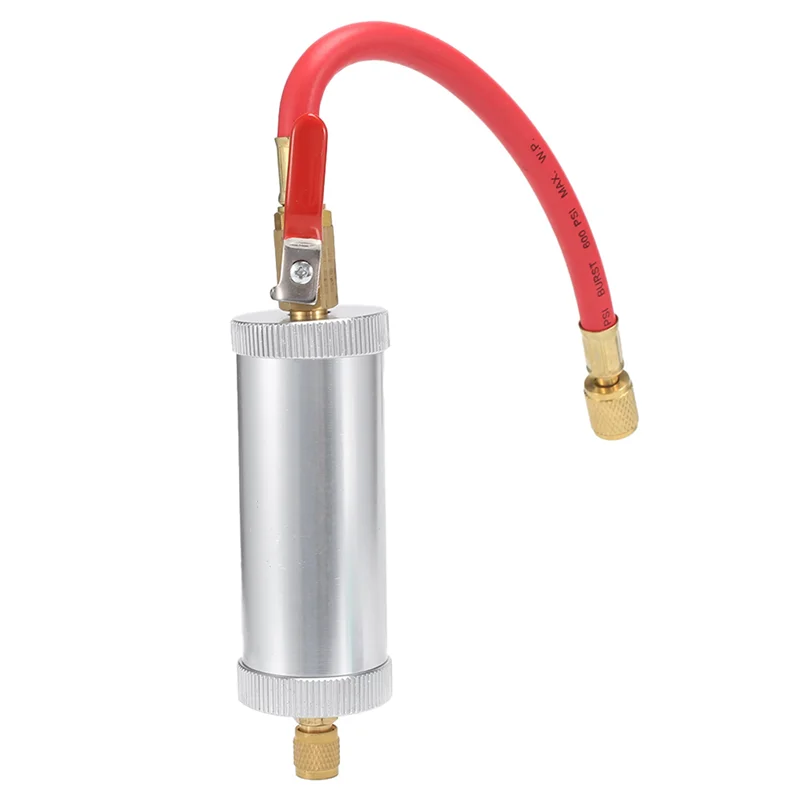 

F-T Dye Injector Air Conditioning Car Oil Injection R12 R134A R22 Dye Injection 2 Ounce Pure Liquid Coolant Filler Tube