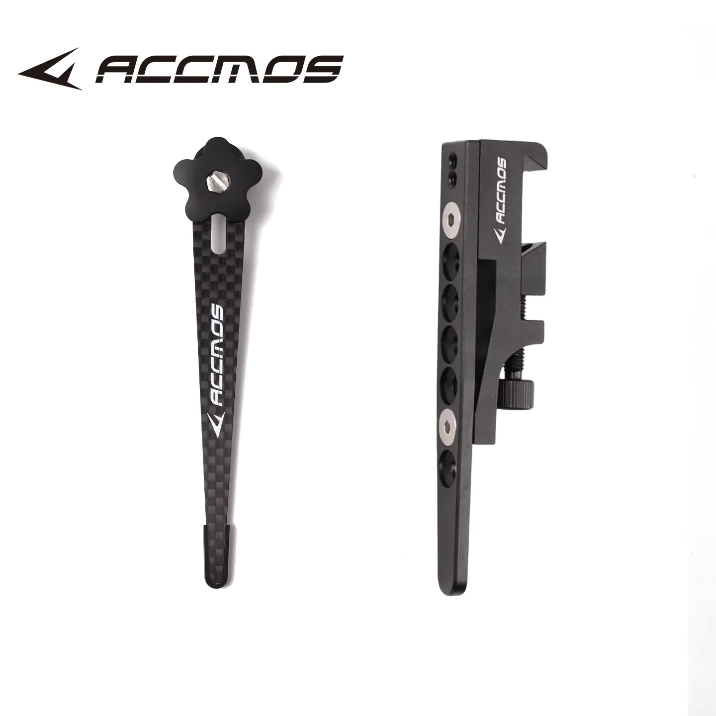 ACCMOS 3K Carbon Fiber Archery Bow Clicker Signal Sheet for Recurve Bow Sight Accessory view 4