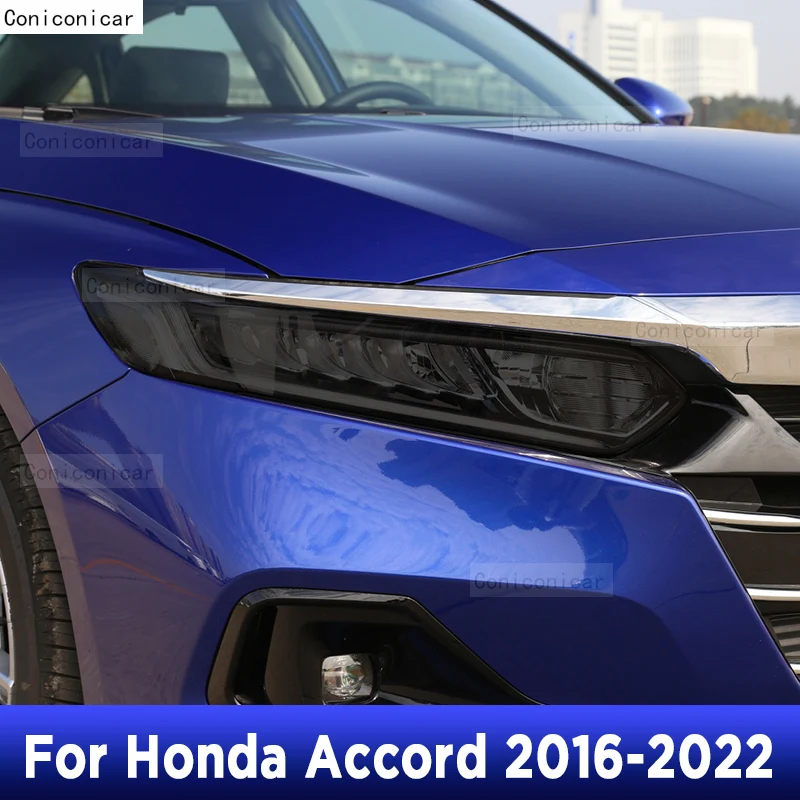 

2 шт., наклейки для автомобильных фар Honda Accord 2016-2022