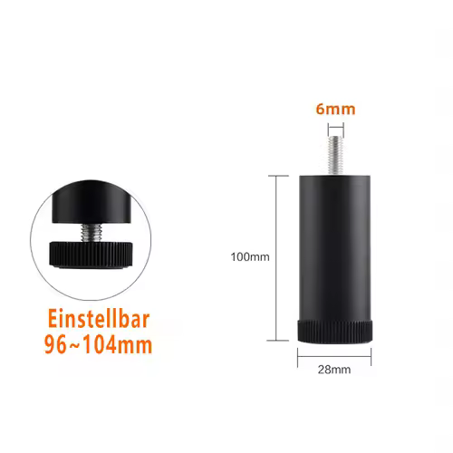 M8~M10 1PCS Adjustable Furniture Leg Aluminum Alloy Table Legs For TV Cabinet,Wardrobe,Raised Refrigerator Washing Machine Feet - Image 33