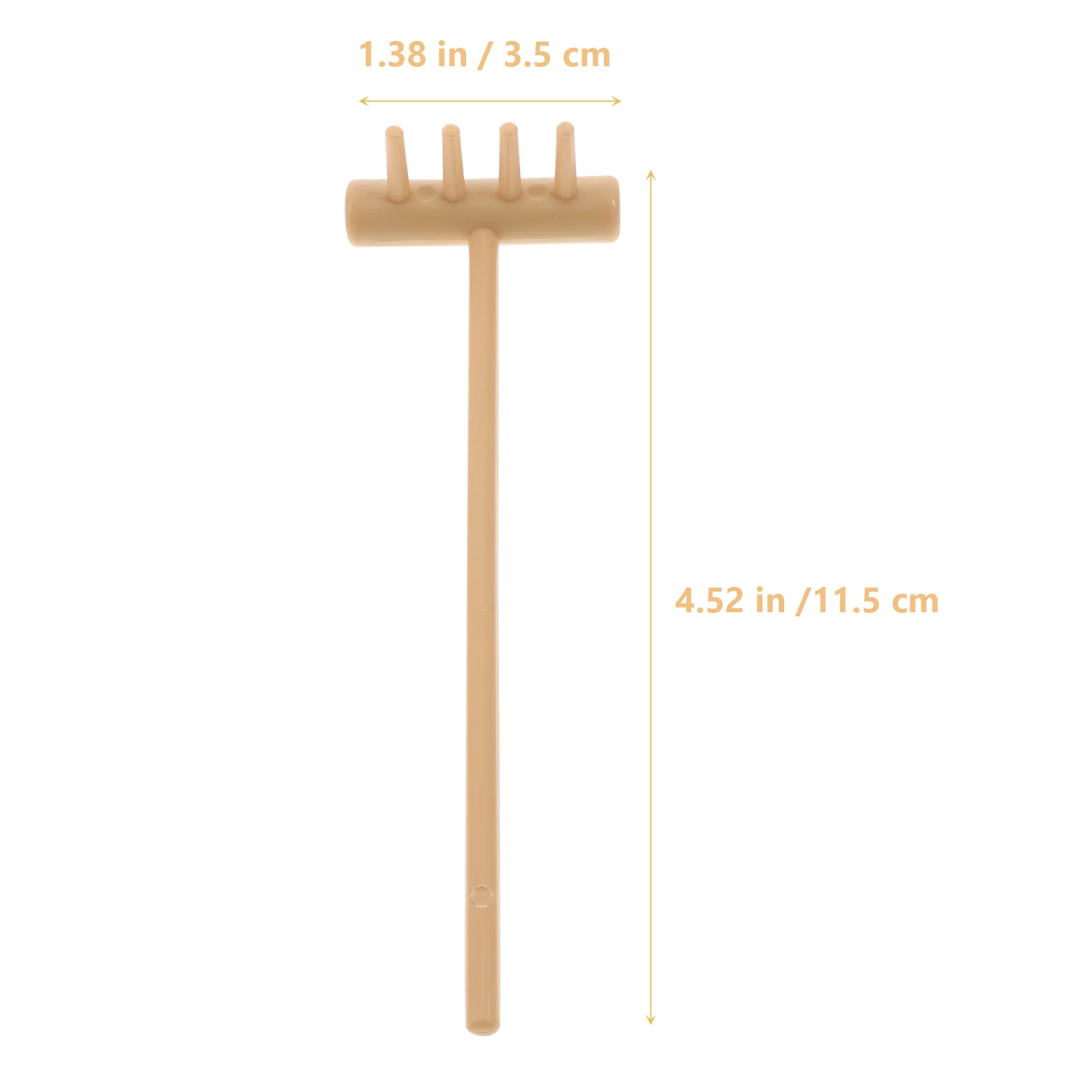 Mini rastrillos Zen, caja de arena en miniatura, rastrillos pequeños, herramientas ligeras para jardín de arena, rastrillo de caja de arena de relajación DIY, 6 uds.