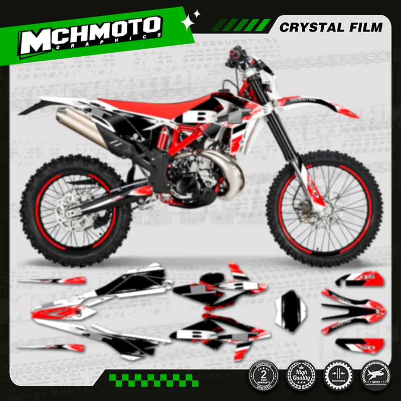 

MCHMFG мотоциклетная команда, наклейки на мотоцикл для Beta 2018 2019 250 300 350 2018-2019 Beta RR-007