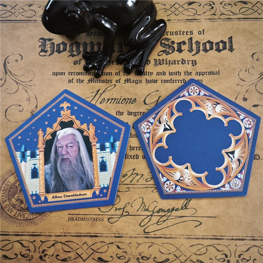 22pcs Harry Potter Card Toys Anime Hermione Hogwarts Cosplay Chocolate Frog Wizard Cards Party Props A Friend\'s Birthday Present