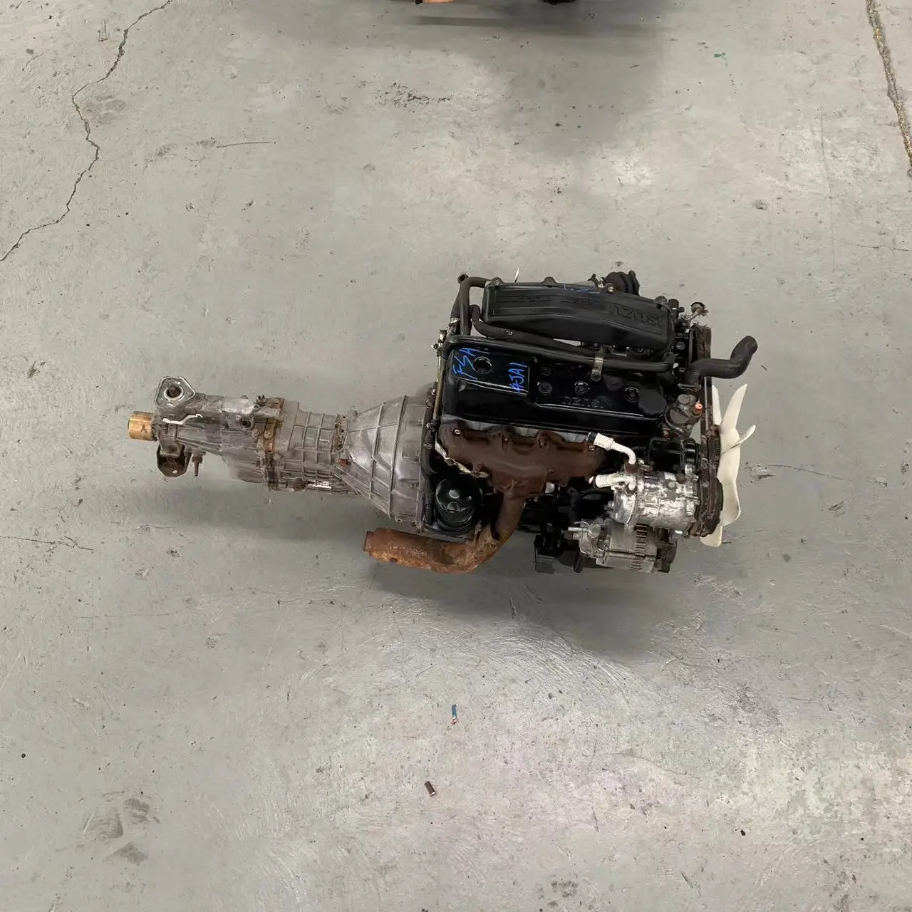 Wholesale Used 4 Cylinder Engine 4JA1 4JG2 4JB1 for Pickup Trucks