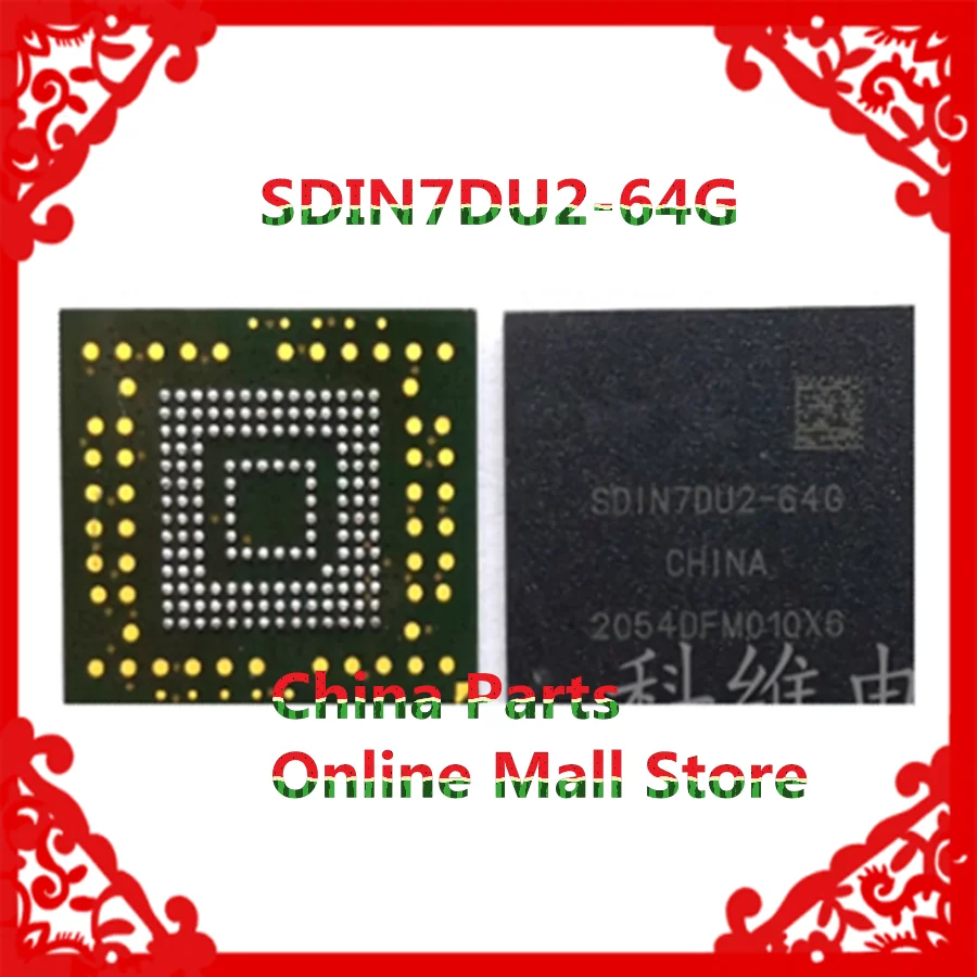 

SDIN7DU2-64G SDIN7DP4-64G H9TQ64ABJTMC SDADL2AP-16G SD9DS28K-16G Motherboard font library IC