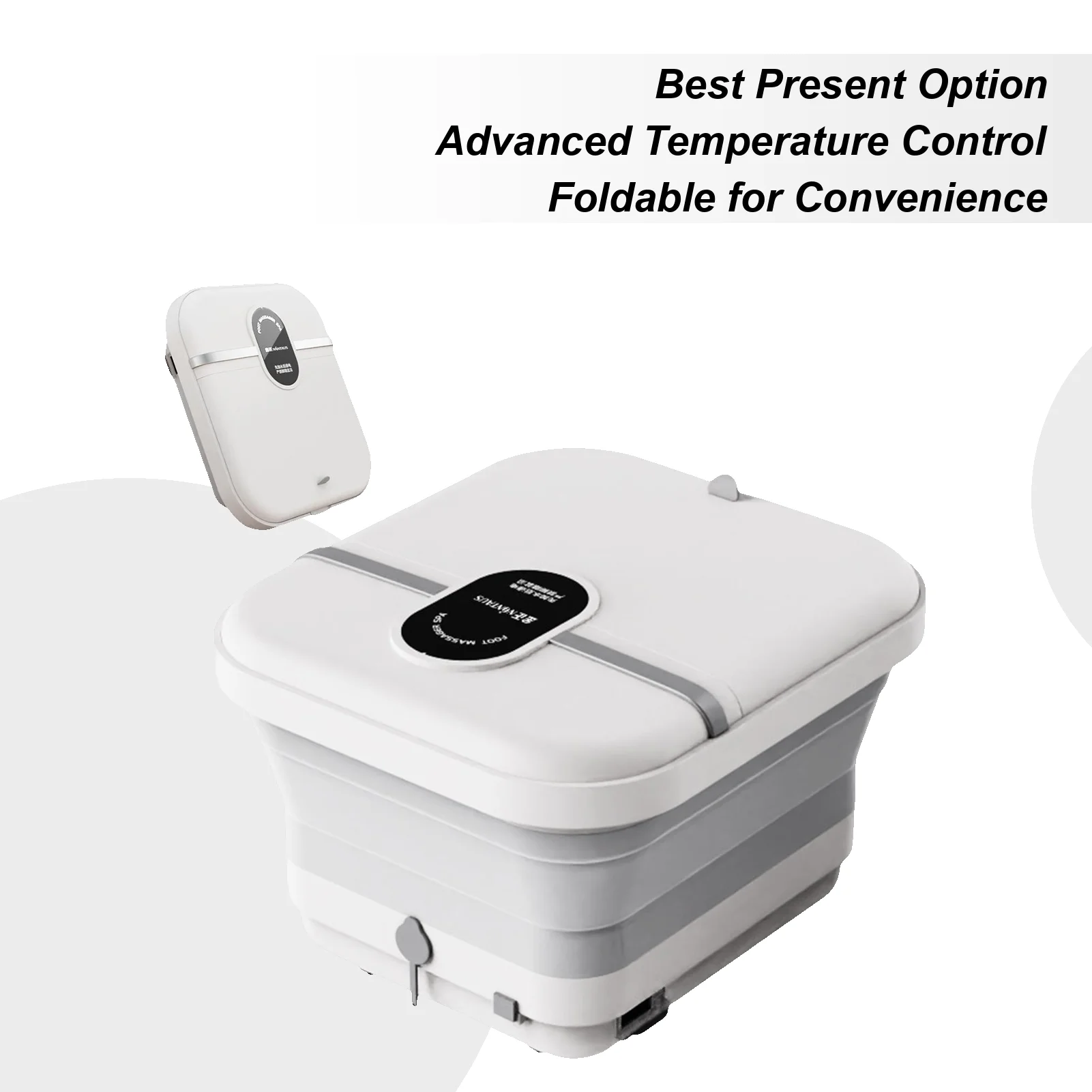 

Электрический спа-салон для ног, складной подогрев, массажер для ванны для ног, электрическое массажное устройство для ванны для ног для подростков, пап, молодежи, женщин, мам, бабушке