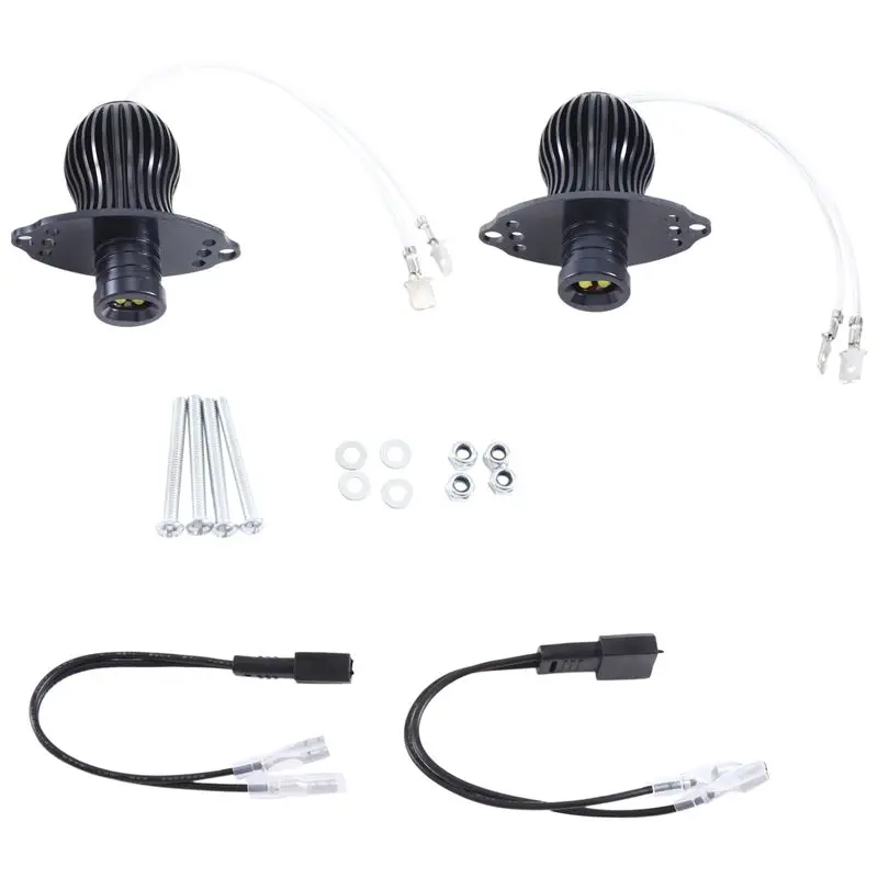 

2PCS LED Angel Eye Marker Bulbs 20W Xenon White High Power LED Light For BMW E90 3 Series 2006-2008 Accessories