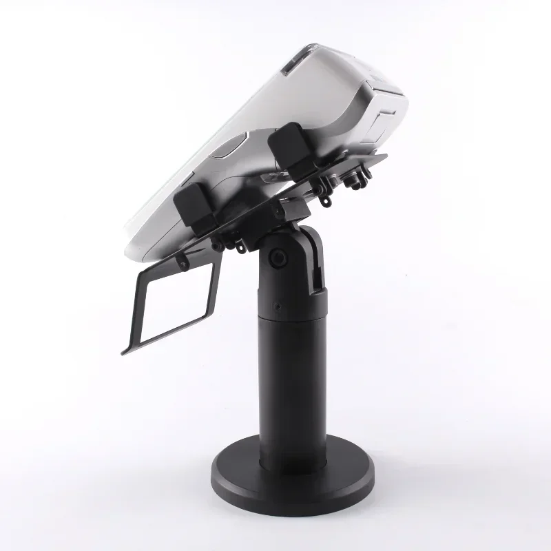 Tablet Phone Stand POS Machine Stand Rotary Adjustable Scanner Display Bank Card Machine Display Black Stand