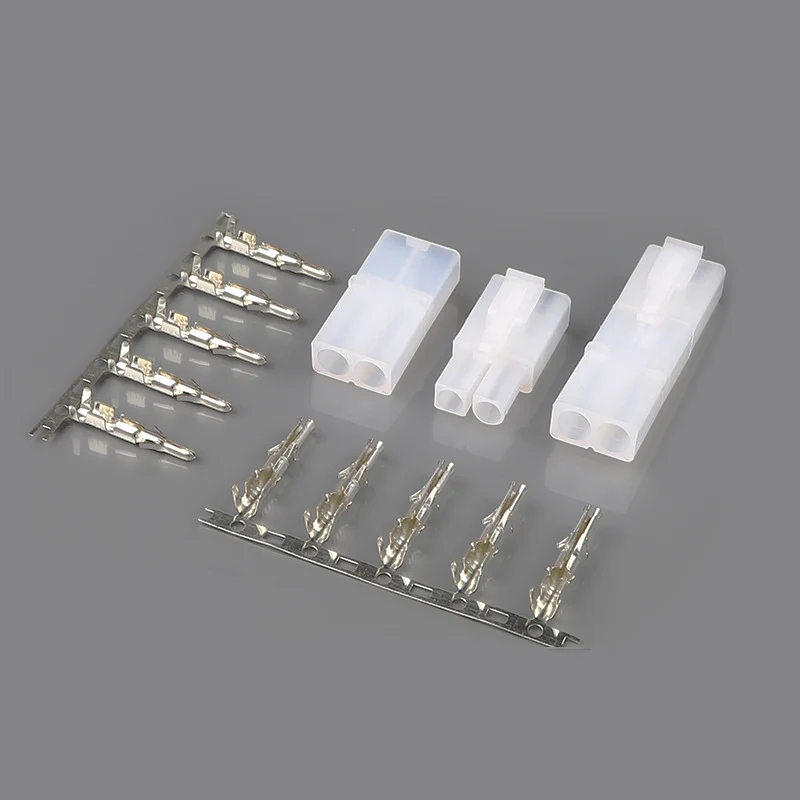 30PCS Tamiya Connector Male Female Plug Set Adapter Pins For RC Drone Lipo Battery Car ESC Motor