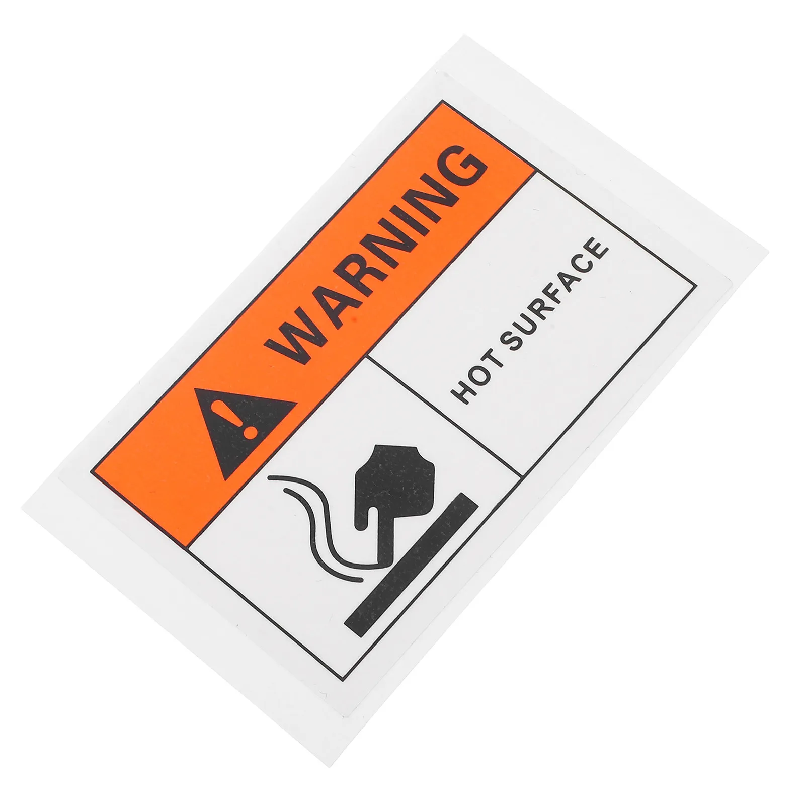 Do Not Touch Warning Stickers Sign Hot Surface Safety Signs Plastic Caution Labels