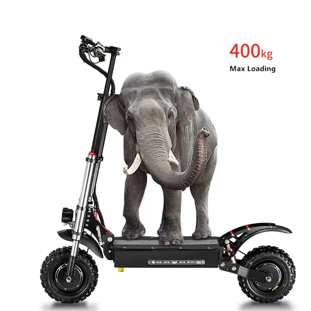 Scooter Eléctrico Boyueda S3-11 6000W motor dual 60 V 38Ah batería grande alcance de 120KM scooter Eléctrico plegable para adultos