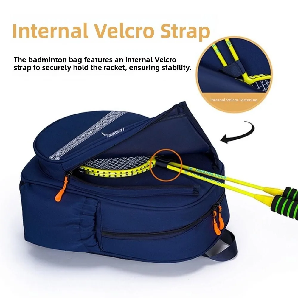 

Многофункциональный рюкзак для ракеток для бадминтона большой вместимости с отделением для обуви, водонепроницаемый рюкзак для тренажерного зала и фитнеса