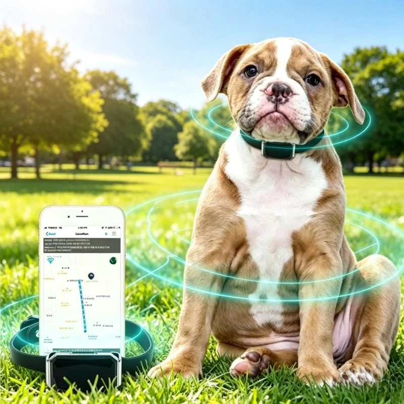 IP67 Waterproof Smart Pet Tracking Device Real-Time GPS Locator Anti-Lost Tracker For Dog Cat Outdoor Travel