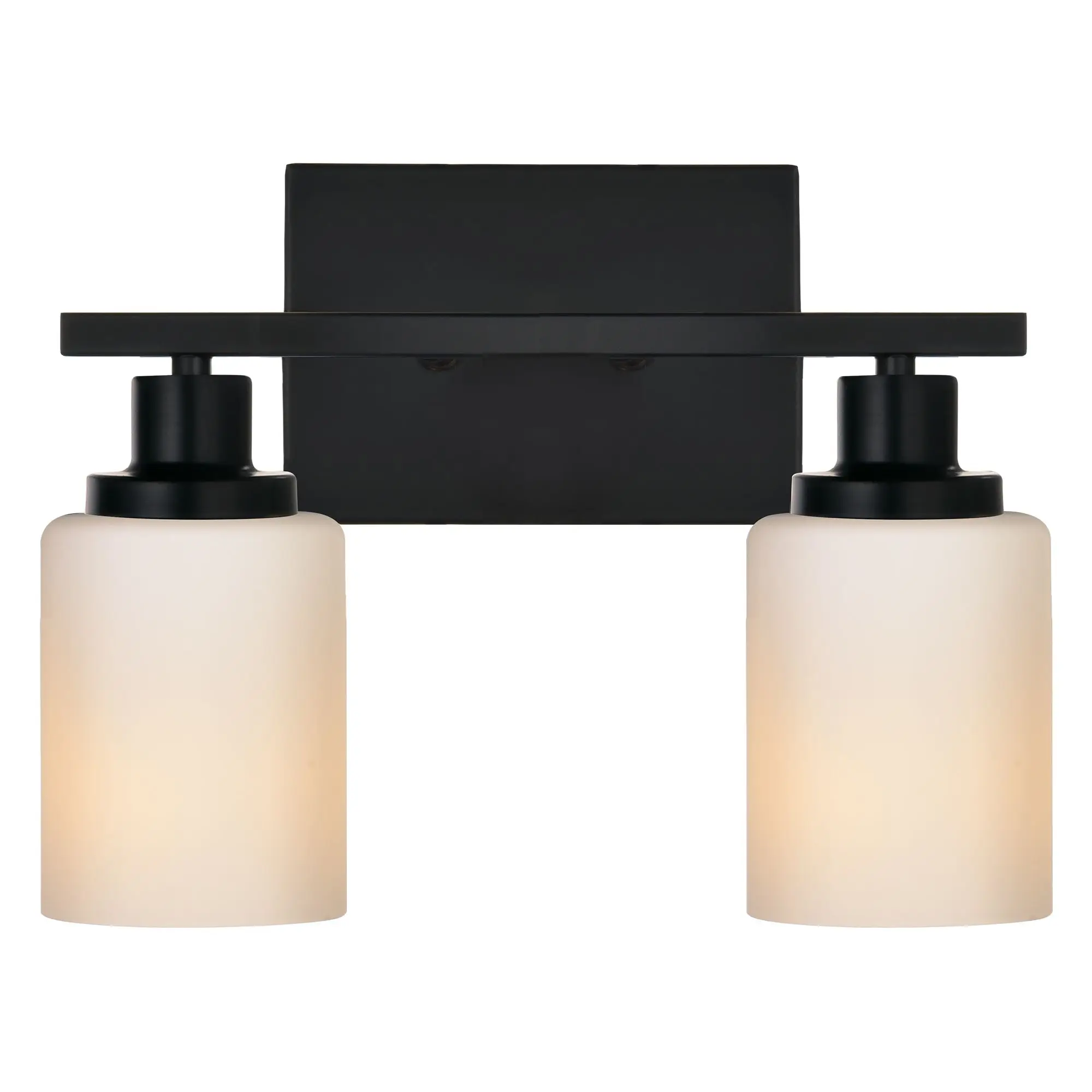 

For Bathroom Light Fixtures Brushed Brass 6-Light Bathroom Vanity Light, Modern Bathroom Lights Over Mirror with Milky White Gla