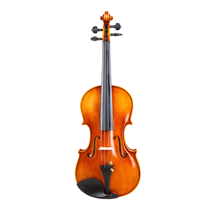 Professional Performance Test Musical Instruments Imported European Handmade Adult Violin Solid Wood Maple
